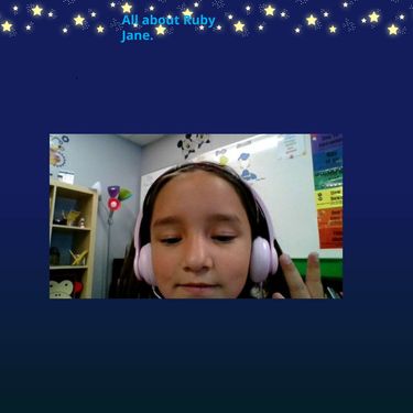 Book Creator | All About Me - Ruby Jane