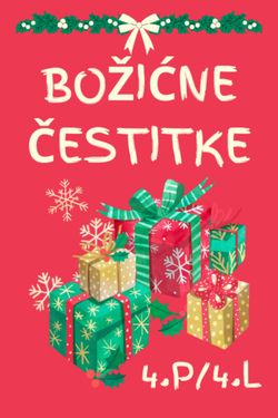 Božićne čestitke 2024. - 4.P/4.L