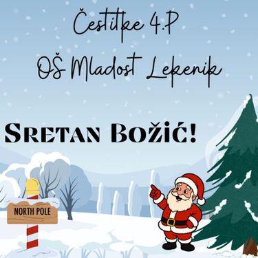 Božićne čestitke 2025. - 4.P