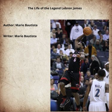 Book Creator | Lebron James