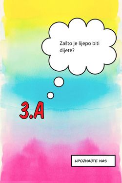 Upoznajte nas, 3.a