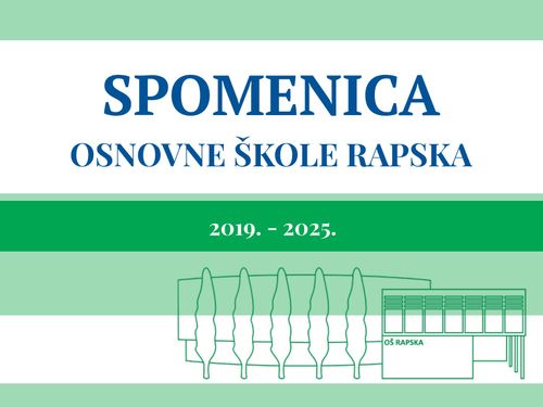 Spomenica OŠ Rapska