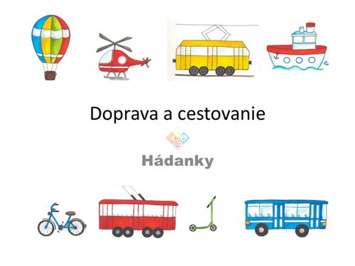 Dopravné prostriedky