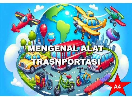 Book Creator | Level 4_ Mengenal Alat Transportasi