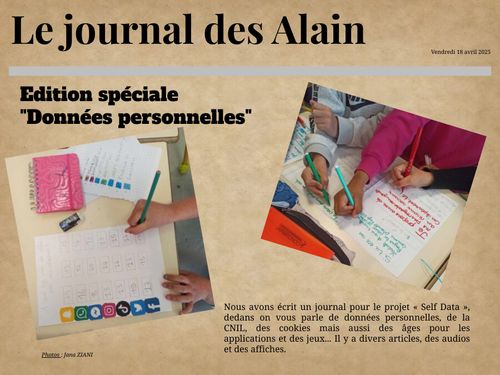 Le journal des Alain