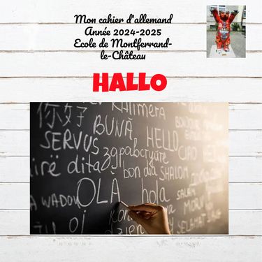 (copy) Mon cahier d'allemand