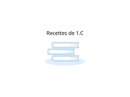 Recettes de 1.C