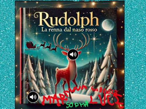 Book Creator | RUDOLPH.La renna con il naso luminoso