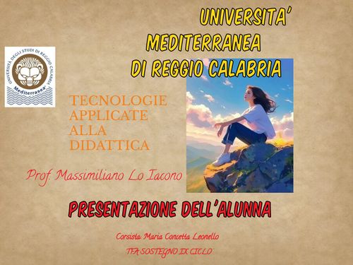 Book Creator | PRESENTAZIONE DELL'ALUNNA