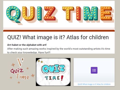 What image is it? Atlas for children