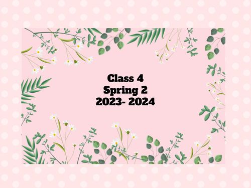 Class 4 spring 2