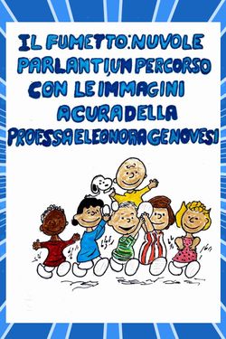 PROGETTO FUMETTO A.S. 2025/2026