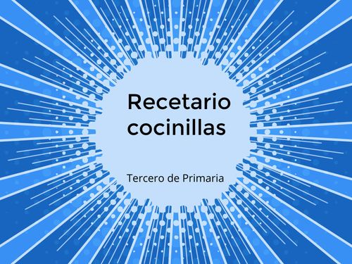 Recetario cocinillas