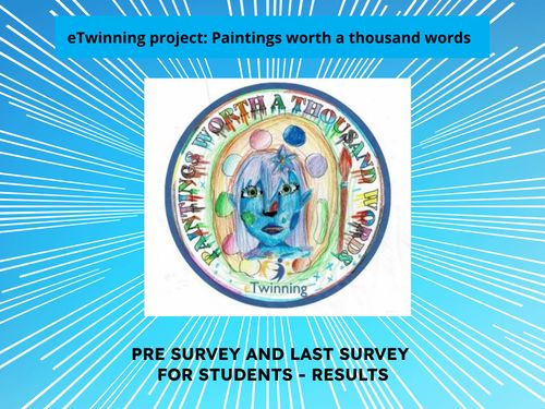 eTwinning project Paintings worth a thousand words