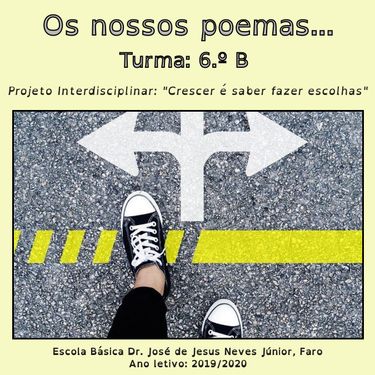 Os nossos poemas... Turma: 6.º B