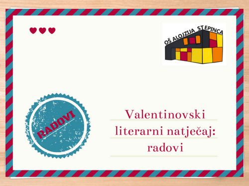 Valentinovski literarni natjeaj