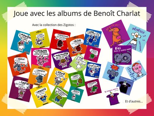 Joue avec les albums de Benoît Charlat