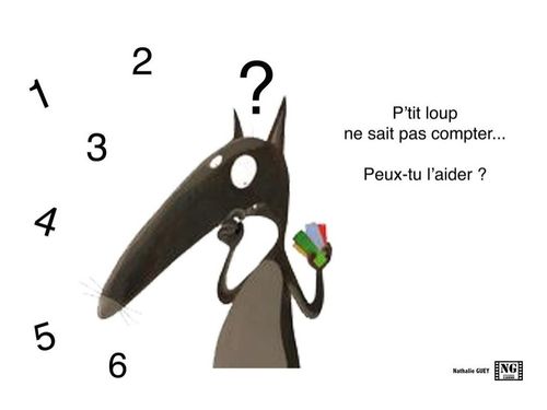 P'tit Loup ne sait pas compter- Livre 1