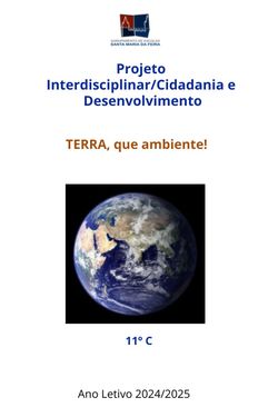 Projeto Interdisciplinar/Cidadania