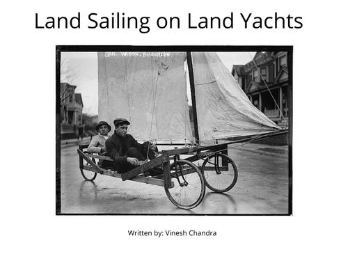 Book Creator | Land Sailing on Land Yachts
