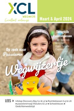 Wegwijzertje - Maart/April 2024