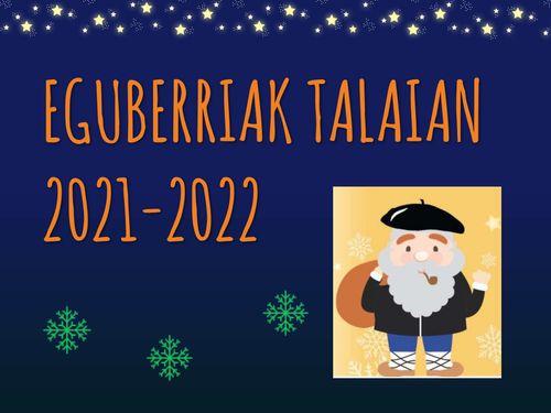 Eguberriak Talaian 2021-2022
