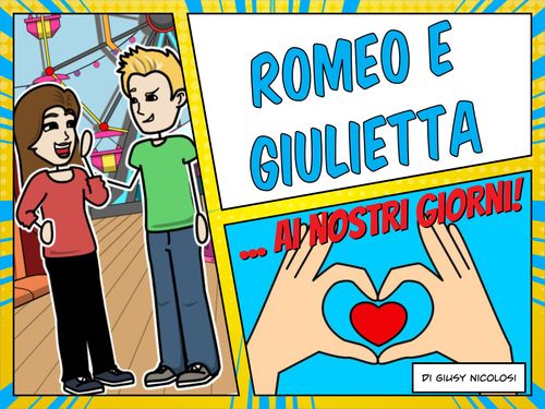 Book Creator Romeo E Giulietta Ai Nostri Giorni