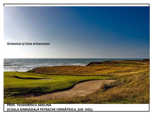 Orizontul și linia orizontului 