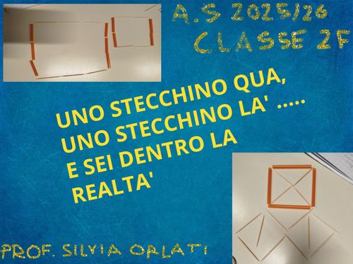 Uno stecchino qua, uno stecchino là e sei dentro la realtà
