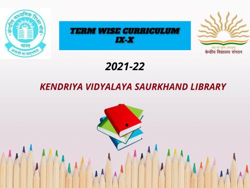 TERM WISE CURRICULUM 2021-22