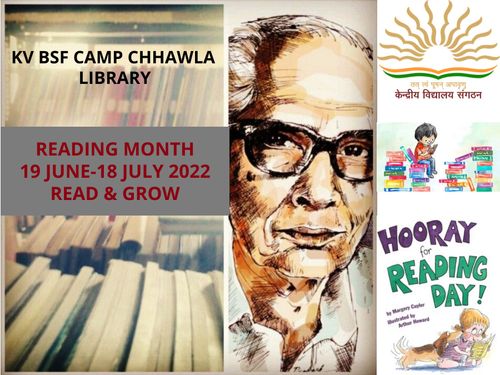 Reading Month in KV  BSF Chhawla