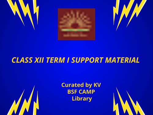 KVS CLASS STUDY MATERIALS