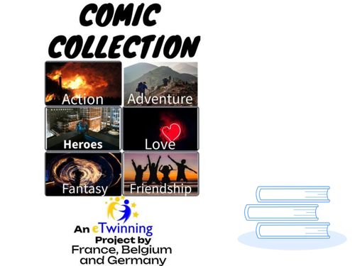 Book Creator | Comic Collection eTwinning