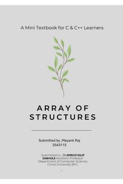 Book Creator | Array of Structures