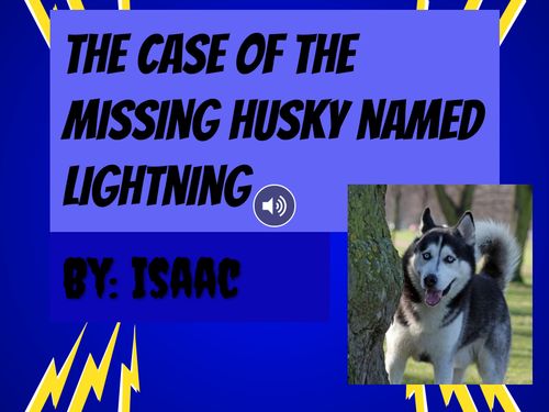 The Case of the Missing Husky Named Lightning