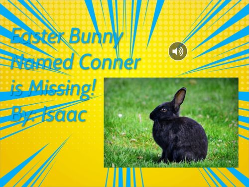 Easter Bunny Named Conner is Missing