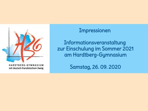 Infoveranstaltung für Eltern 2020