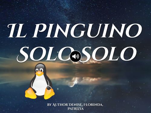 Book Creator  Il pinguino solosolo