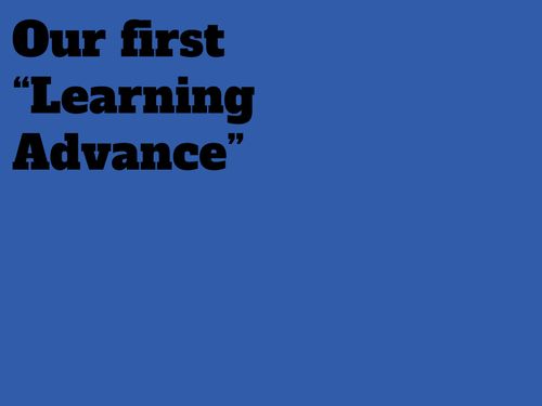 Learning Advance 2022