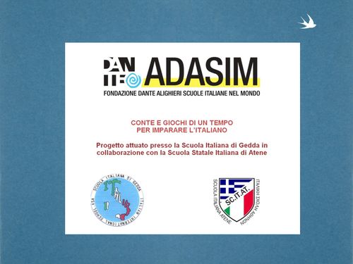 CONTE E GIOCHI DI UN TEMPO