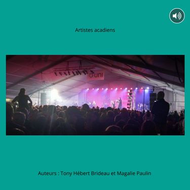 Book Creator | Artistes acadiens
