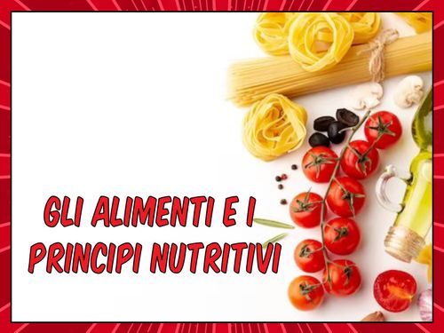 Book Creator | Gli Alimenti E I Principi Nutritivi