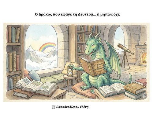 Ο Δράκος που έφαγε τη Δευτέρα... ή μήπως όχι;