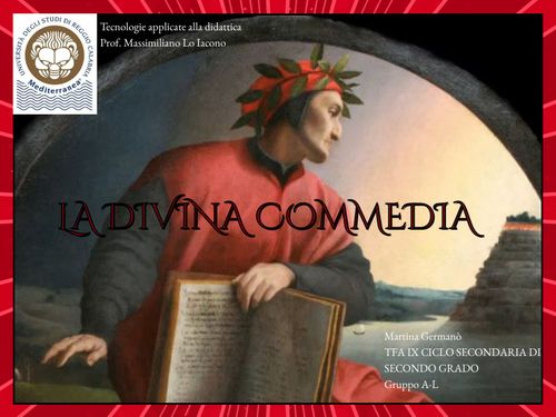 Book Creator Fumetto Sulla Divina Commedia