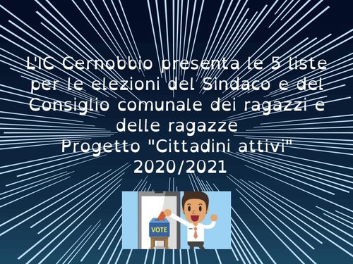 Elezioni Sindaco e CCR 26 aprile 2021
