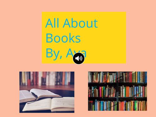 Book Creator | All About Books