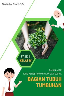 Book Creator | Bagian Tubuh Tumbuhan | Kelas IV SD