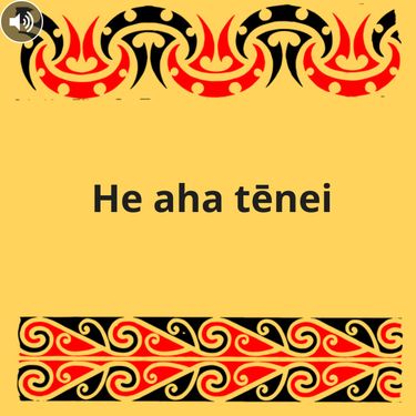 He aha tēnei