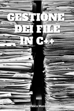 Book Creator | Gestione dei file in C++
