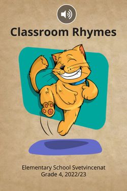 Classroom Rhymes